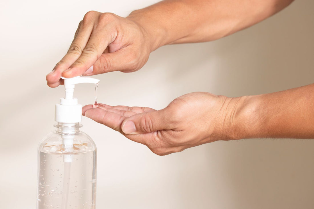 hand sanitizer as deodorant