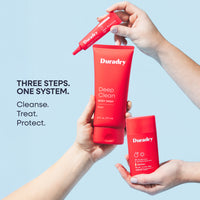 Duradry Sweat Control Trio — Clinical Sweat Control Stick, Intensive Sweat Minimizing Gel and Deep Clean Body Wash