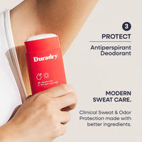 Duradry Intensive Sweat Minimizing Gel — apply at night, rinse in the morning