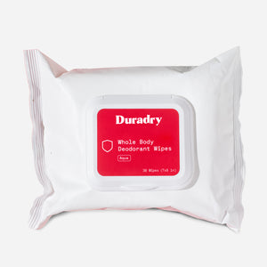 Whole Body Deodorant Wipes