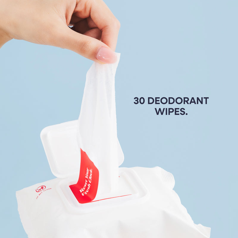 Deodorant Body Wipes